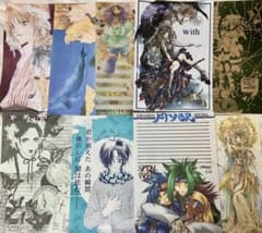 同人便箋 約100枚（約80種）セットB / オリジナル、二次混合【匿名配送