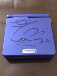 再値下げ【限定品】ゲームボーイアドバンスSP カイオーガ エディション 充電器付のサムネイル