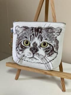 おとぎの国の猫と仲間たちハンドメイド　ショルダーバック＆18㎝ポーチセット 最終SALEおとぎの国の猫と仲間たちcocca／保温保冷ポーチハンドメイド