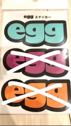 eggステッカーのサムネイル