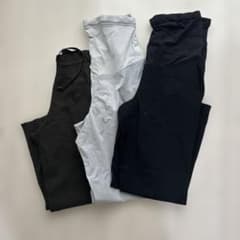 ユニクロ　マタニティパンツ　リブパンツ 3点セットのサムネイル