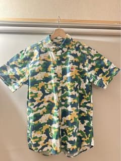 XLARGE カモフラ柄シャツ　マリオコラボ　2色セットのサムネイル