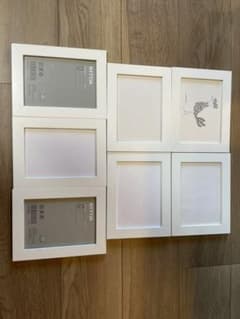 IKEA フォトフレーム 7枚セット NYTTJA ウェディングのサムネイル