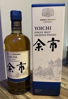 ニッカ 余市 シングルモルトウイスキー 箱付 700ml - メルカリ