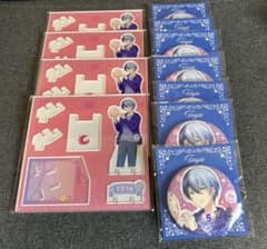 プロセカ プロジェクトセカイ 缶バッジ アクスタ セット 青柳冬弥 はぴ
