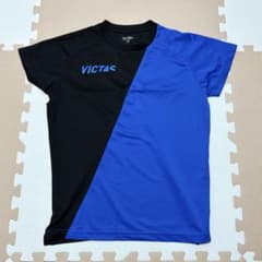 VICTAS 卓球 ウェア ブラック ブルー XSのサムネイル