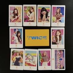 twice トレカ セット 送料無料・速達】 TWICE グッズ - 透明 フォト トレカ カード セット