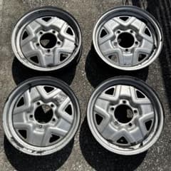 ja11　ジムニー　純正ホイール JA11 ジムニー 純正ホイール4本 - メルカリ