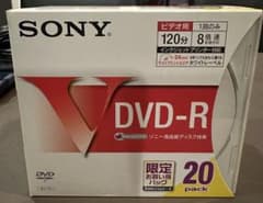 SONY DVD-R 20枚パック おまけ付きのサムネイル