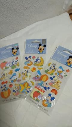 Disney Baby グリッターシール 3枚セットのサムネイル