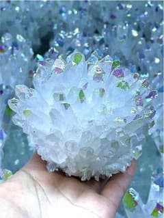 超綺麗アーカンソー産レインボーオーラクラスターB1128/E318/125A