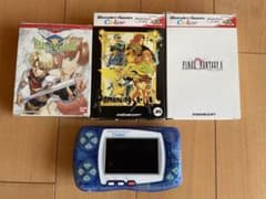 ワンダースワンカラー 本体 + ロマンシングサガ まとめ売り】ワンダースワンカラー本体＋ロマンシングサガ＋FFⅡ＋他