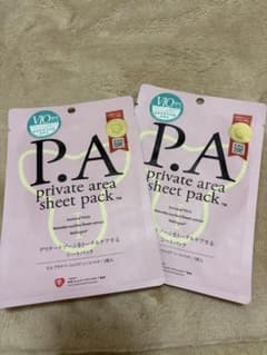 P.A private area sheet pack 2パックのサムネイル