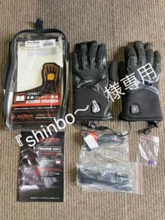 価格交渉可‼️ヒートマスター（旧ヒーテック）電熱レザーグローブ type-2  Lのサムネイル