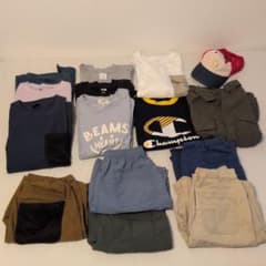 150cm　男の子　Tシャツハーフパンツなど15点まとめ売りのサムネイル