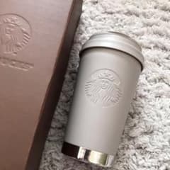 新品♡︎スターバックス ToGoロゴタンブラー マットグレージュ 355mlのサムネイル