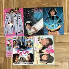 映画チラシ　菊池桃子出演作　６種セットのサムネイル