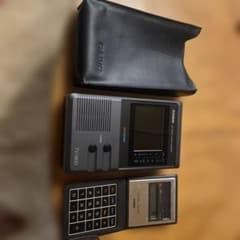 CASIO ポケットカラーテレビ TV-1400 折り畳み電卓のサムネイル