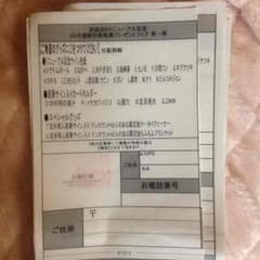 とらのあな池袋店Bリニューアル記念 抽選応募用紙 4枚のサムネイル