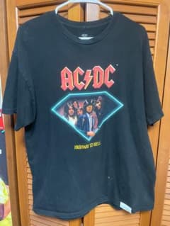 Diamond supply co AC/DC ハイウェイ・トゥ・ヘル Tシャツのサムネイル