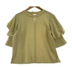 NATURAL BEAUTY BASIC 袖スリット ブラウス sizeMのサムネイル