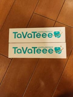 【新品未開封】TaVaTeee タバティー 歯磨き粉2個セットのサムネイル