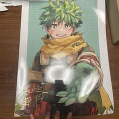 緑谷出久 リッチポスター A3サイズ 僕のヒーローアカデミア　ヒロアカ 僕のヒーローアカデミア リッチポスター 緑谷出久 A3 - メルカリ