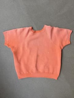 [VINTAGE] 60s 半袖スウェット　フェード　雰囲気　希少カラー VINTAGE] 60s 半袖スウェット フェード 雰囲気 希少カラー - メルカリ