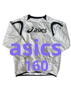 asics 윈드브레이커 긴소매 160 나일론 재킷 축구 뒷기모