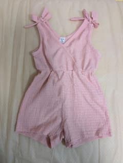 SHEIN ピンク オーバーオール 12M〜18M リボンのサムネイル