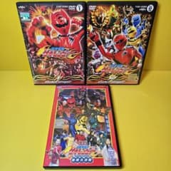 新品ケース交換済み 獣拳戦隊ゲキレンジャー 12枚+劇場版DVD全13巻