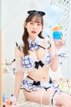 【Malymoon】Frill Check A La Mode Bikini Women's Swimsuit