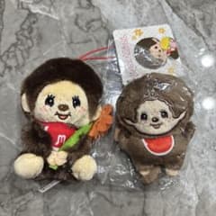モンチッチ マスコットとぬいぐるみバッチ2種セットのサムネイル
