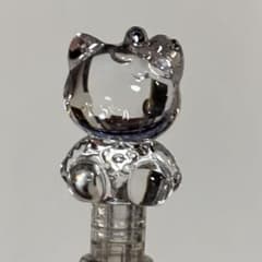 ハローキティ クリア ボールペン 1999年 平成レトロ - メルカリ