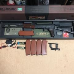 東京マルイ　次世代電動ガン　AKS74N  スコープ付のサムネイル