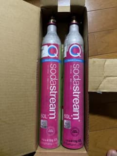 Sodastream CO2ボンベ 60L 空ボンベ2本セットのサムネイル