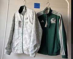メキシコ代表　リバーシブル　アンセムジャケット　Mサイズ　ワールドカップ メキシコ代表 リバーシブル アンセムジャケット Mサイズ ワールド