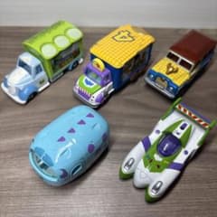 ディズニー トミカ 5台まとめ トイストーリー サリー アーロ バズ ウッディのサムネイル