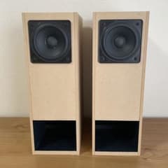 バックロードホーン型エンクロージャー+FOSTEX P800付_8cmフルレンジ