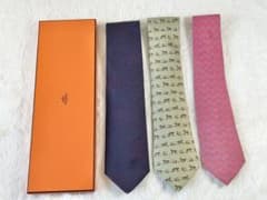 良品✨ エルメス HERMES ネクタイ 3本セット シルクのサムネイル