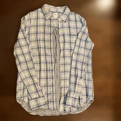 GAP 長袖シャツ チェック柄 ブルー系のサムネイル
