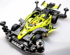 ミニ四駆 完成品 MSフレキ アバンテmk3 アズール 蛍光イエロー ミニ四駆 完成品 MSフレキ アバンテmk3 アズール 蛍光イエロー - メルカリ