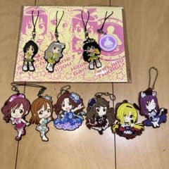 [G1156] 아이돌 마스터 캐릭터 고무 스트랩 고무 마스코트