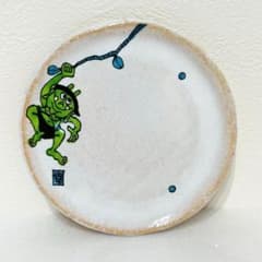 ⭐️ 九谷焼 幸窯 たたら作り 鬼と豆の木 銘々皿 新品 ⭐️ - メルカリ