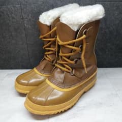 廃盤品 カナダ製 ソレル SOREL スノーブーツ 25cm相当 本革 - メルカリ
