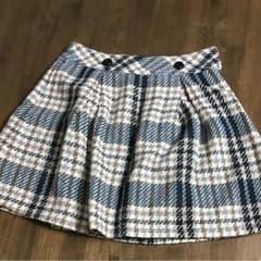 クミキョク プリーツスカート チェック 150~160のサムネイル