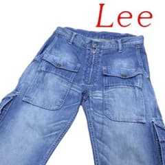 リー 「 Lee 」 デニムブッシュパンツ 40268 ワイドシルエット S