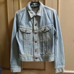 Lee リー デニムジャケット Gジャン ブルー 36のサムネイル