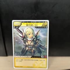 モンスターハンター　ハンティングカード　黒刀（終ノ型 ）のサムネイル