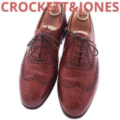 771.CROCKETT&JONES LONDON ウィングチップ 6F - メルカリ